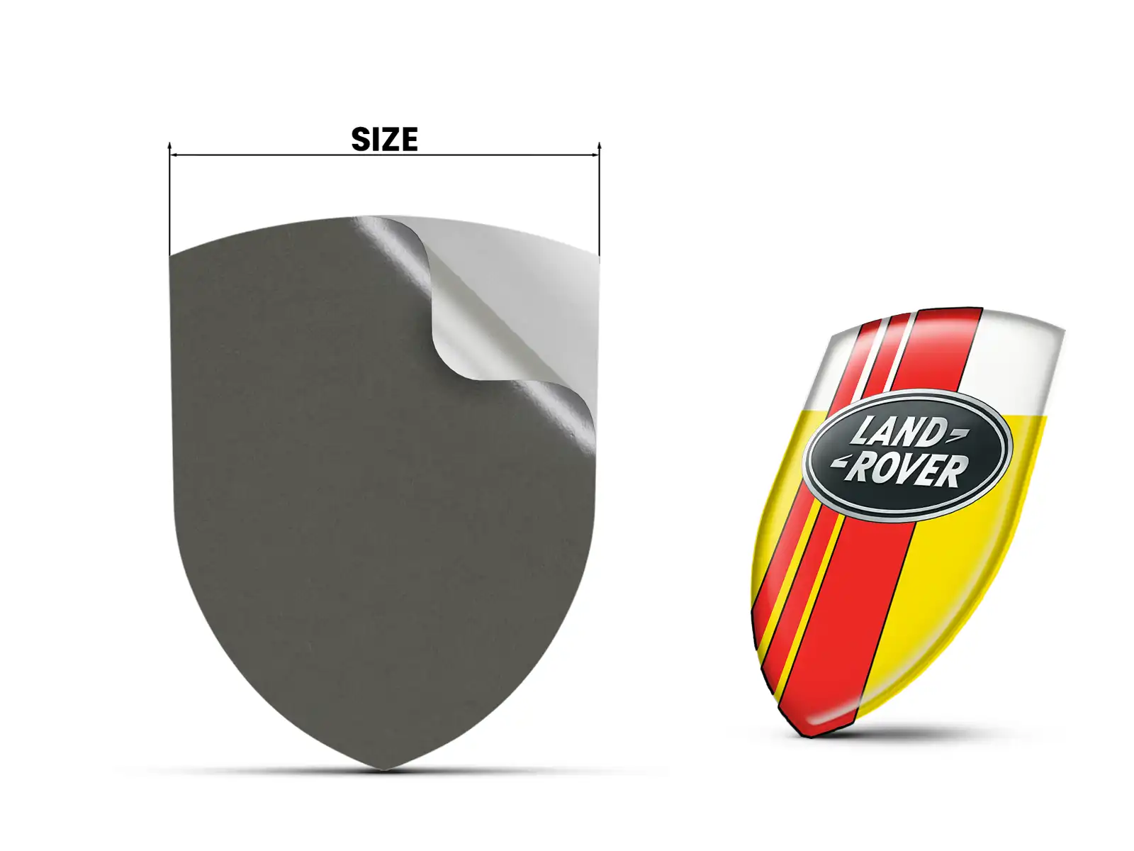 Land Rover Car Silicone Emblems Stylish Max Sports Pro Durable